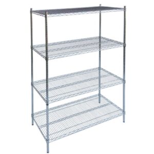 5 ft Commercial Stainless Steel Rack 4 Tier OFBJ13076