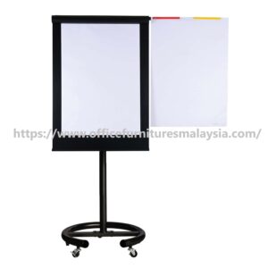 2.47ft x 3.33ft Black Flip Chart Beranang Taman Tun Dr Ismail Melaka